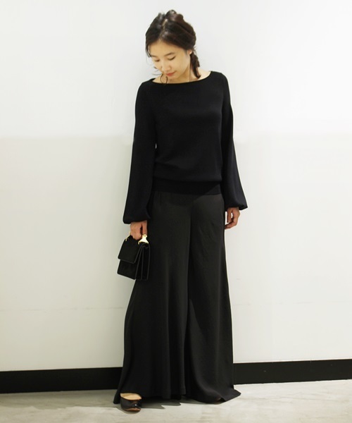ドゥーズィエムクラス＊GLOSSY-PUFF パフスリーブニット　ウール Deuxieme Classe ニット GLOSSY-PUFF◇ : ZOZOTOWN Yahoo!店