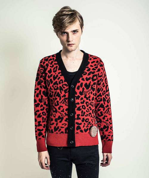 Roen（ロエン） セーター ニット LEOPARD C/D メンズ : ZOZOTOWN Yahoo