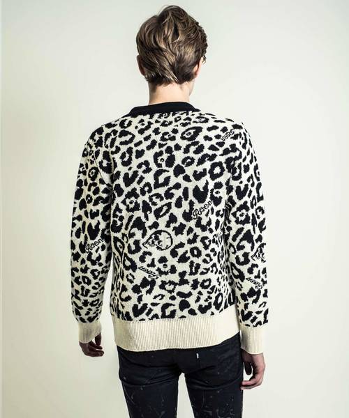 Roen（ロエン） セーター ニット LEOPARD C/D メンズ : ZOZOTOWN Yahoo