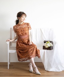 ドレス ウエスト切り替え総レースワンピース/親子ドレス :54403874:ZOZOTOWN Yahoo!店 - 通販 - Yahoo!ショッピング