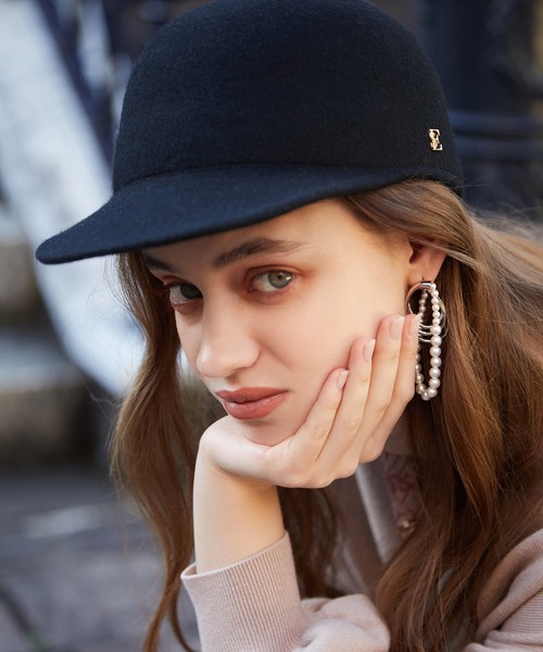 EIMY ISTOIRE（エイミーイストワール） 帽子 ハット Jockey Hat