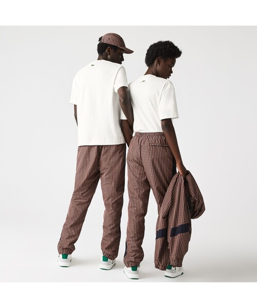 ラコステ　オーガニックコットン3DプリントクルーネックTシャツ LACOSTE（ラコステ） tシャツ オーガニックコットン3Dプリントクルー