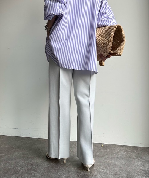 新品 ダンボールストレートパンツ DouDou（ドゥドゥ） パンツ ダンボールストレートパンツ : ZOZOTOWN