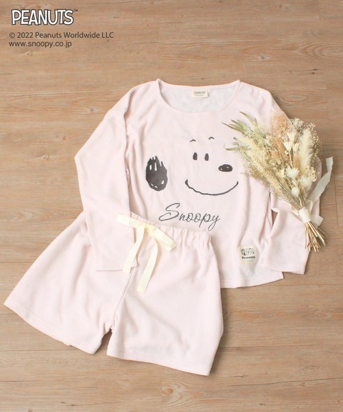 スヌーピー刺繍ルームウェアセット フリーサイズ 楽天市場】☆SALE価格25%OFF☆【PEANUTS】スヌーピーおめかし