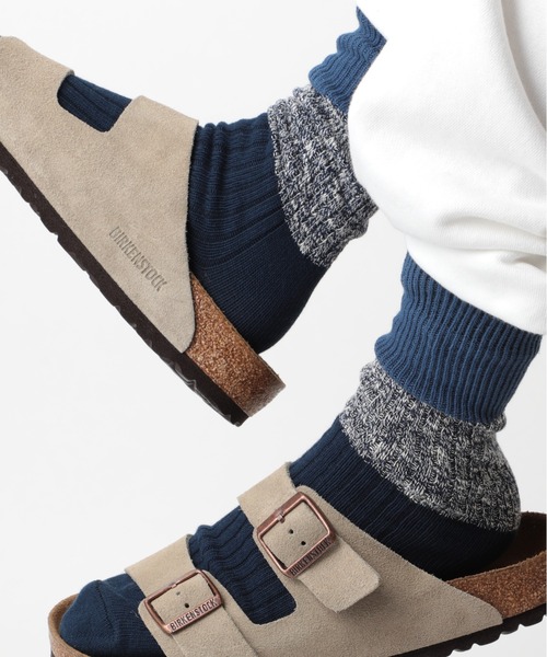 SETUP7（セットアップセブン） 靴下 「SETUP7」3足セットクルーライン