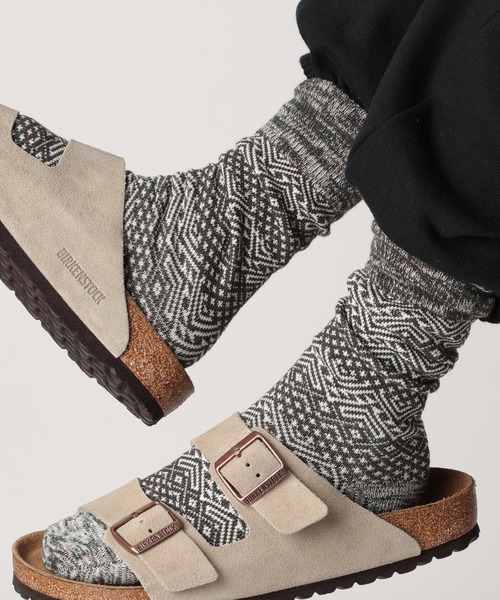 SETUP7（セットアップセブン） 靴下 「SETUP7」3足セットクルーライン