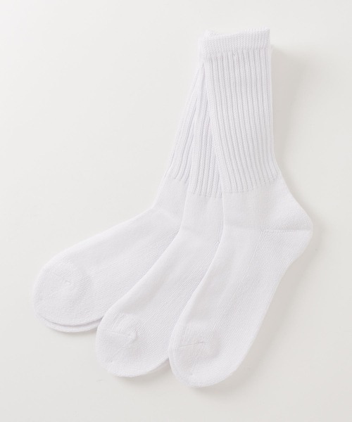 SETUP7（セットアップセブン） 靴下 「SETUP7」3足セットクルーライン