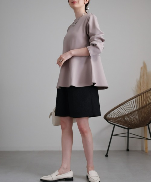 sakishimatokyo パンツ ジャガードショートパンツ レディース