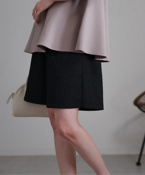 sakishimatokyo パンツ ジャガードショートパンツ レディース