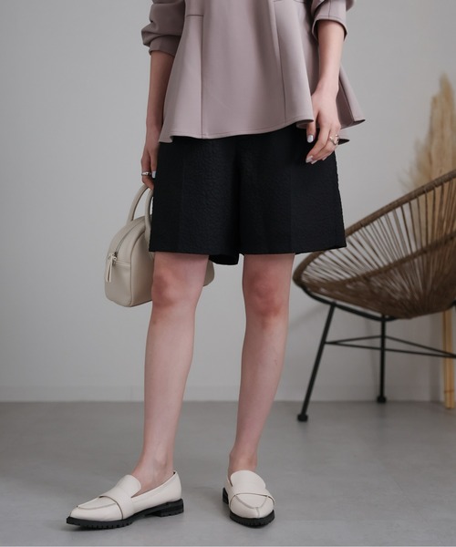 sakishimatokyo パンツ ジャガードショートパンツ レディース