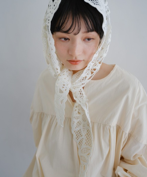 andme（アンドミー） ブラウス シャツ ワッシャーコットンチュニック