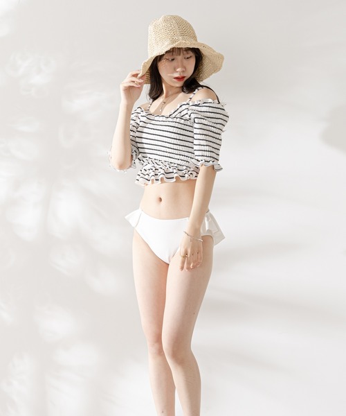 y⭐︎chico 水着 水着/パンツ/WEB限定】サイドフリルショーツ（水着）｜Chico