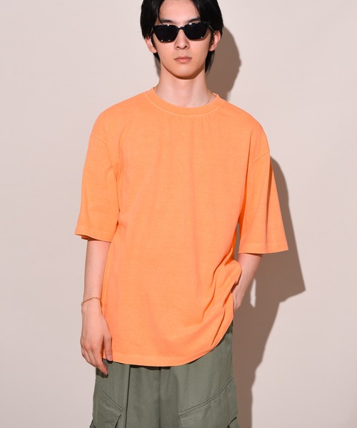 CALIFORNIA OUTFITTERS tシャツ 1-7B10 後染め ピグメント ワイド T