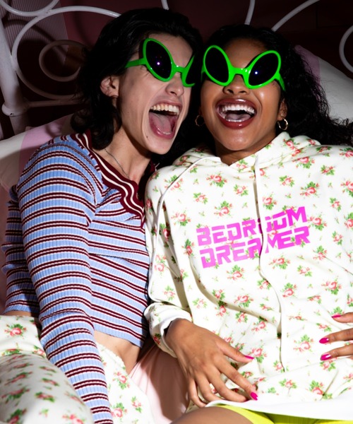 パーカー ANNA SUI NYC BEDROOM DREAMER スウェットフーディー レディース