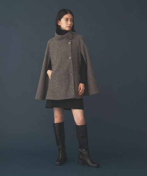 Bibiy MELINDA CAPE ポンチョ　ケープコート bibiy MELINDA CAPE ケープコート