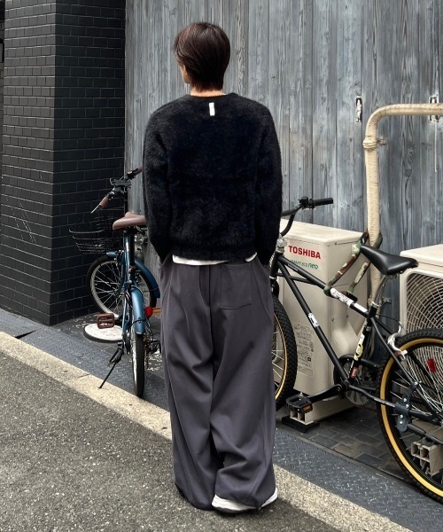 NOMANUAL（ノーマニュアル） セーター ニット 「NOMANUAL」CROPPED