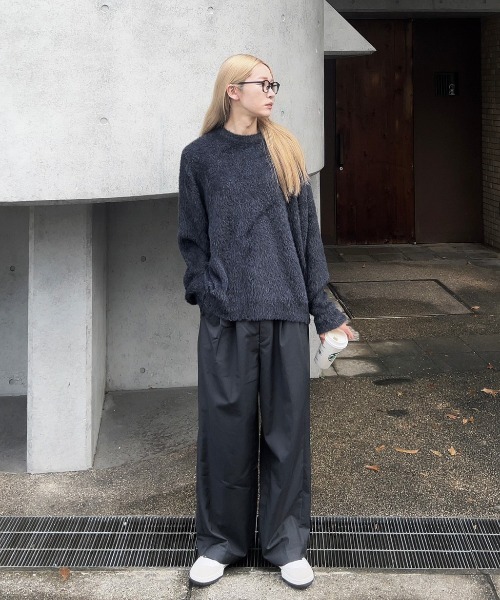 NOMANUAL（ノーマニュアル） セーター ニット 「NOMANUAL」CROPPED 