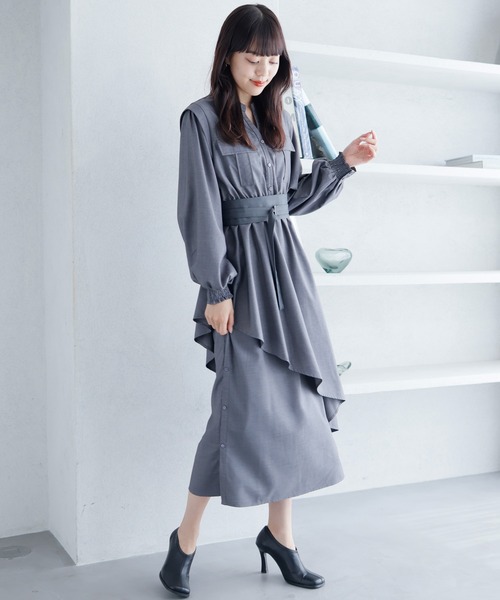 LADYMADE（レディメイド） ワンピース レイヤードスカートシャツ