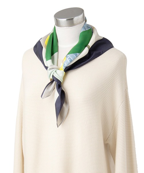 FURLA（フルラ） スカーフ バンダナ シルクスカーフ パターン