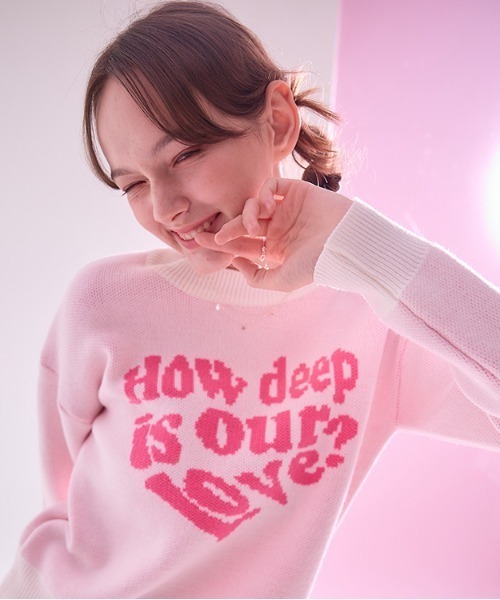 ニット セーター OW / MV / MZ LOVE KNIT レディース