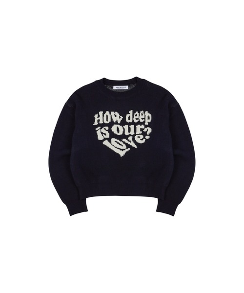 ニット セーター OW / MV / MZ LOVE KNIT レディース LUVISTRUE ニット セーター OW / MV MZ LOVE KNIT レディース