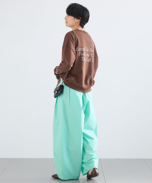 ワイドパンツ パンツ BARNYARDSTORM / タタックイージーパンツ「セットアップ対応」「WEB限定サイズL」 レディースの画像
