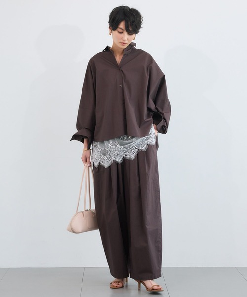 ワイドパンツ パンツ BARNYARDSTORM / タタックイージーパンツ「セットアップ対応」「WEB限定サイズL」 レディースの画像