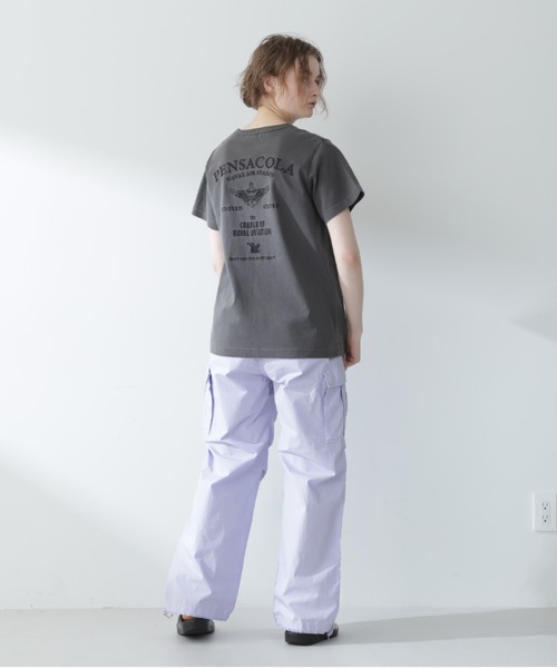 tシャツ 「直営店限定」FADE WASHＴ-SHIRT ”PENSACOLA”/フェイドウォッシュTシャツ”ペンサコーラ レディース