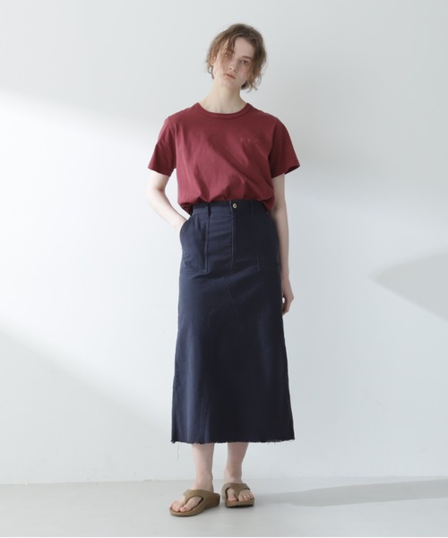 tシャツ 「直営店限定」FADE WASHＴ-SHIRT ”PENSACOLA”/フェイドウォッシュTシャツ”ペンサコーラ レディース
