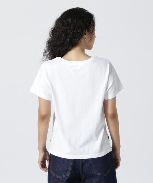 tシャツ DROIT BELLO（ドロイトベロ）ハクプリントＴシャツ レディース DROIT BELLO tシャツ BELLO（ドロイトベロ）ハクプリントT