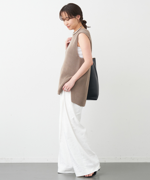 Deuxieme Classe ★現行完売品★*Linen ワイドパンツ Linen ワイドパンツ（スラックス）｜Deuxieme Classe