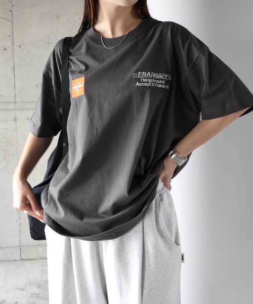 【★日本未入荷★】Berluti ☆ エンブロイダリーTシャツ ANME tシャツ ERAReactエンブロイダリーロゴ半袖Tシャツ