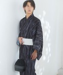 浴衣 浴衣3点セット(浴衣・帯・下駄) メンズの詳細画像4