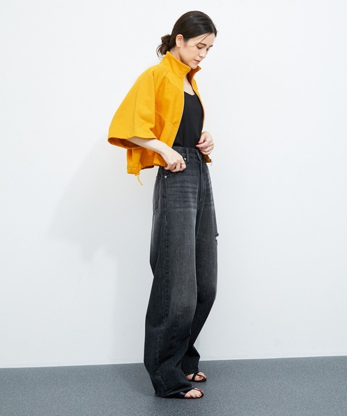 LE CERCLE par rope' tシャツ 「セットアップ対応」ジップカット