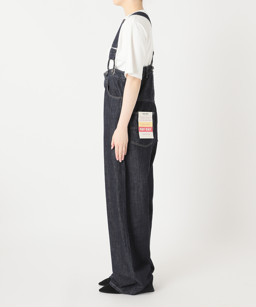 新品未使用⭐︎サスペンダー付きデニムパンツ SUSPENDER GARDEN PANTS DENIM デニム サスペンダーガーデン