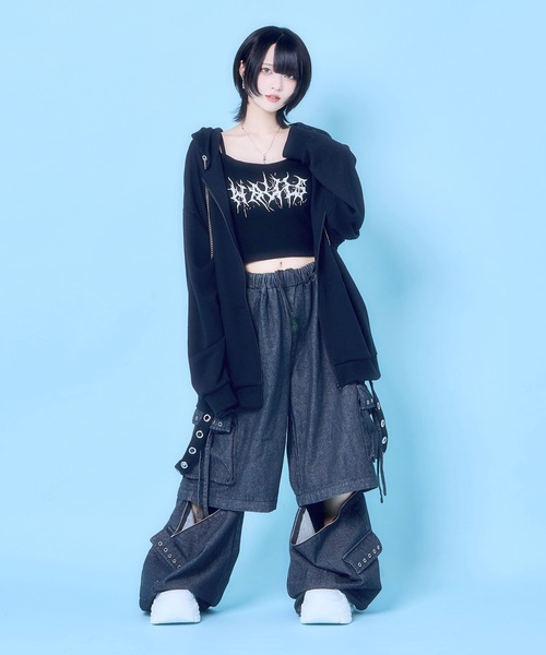 Hauls パンツ デニム ジーンズ ワイドデニムはじめました。 レディース 