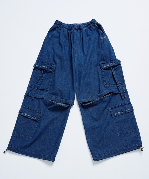 Hauls パンツ デニム ジーンズ ワイドデニムはじめました。 レディース 