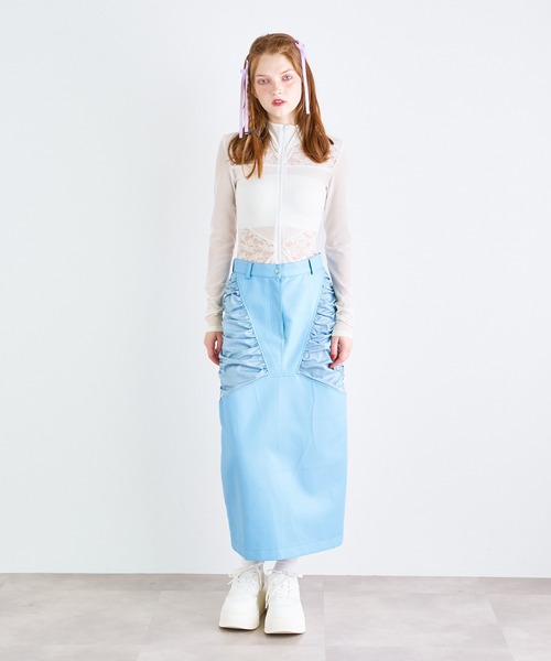 ロングスカート スカート フェイクレザーロングスカート : ZOZOTOWN Yahoo!店 - 通販