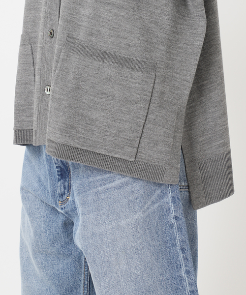 SLOBE IENA ウォッシャブルワイドシルエットカーディガン SLOBE IENA カーディガン ウォッシャブルワイドシルエット