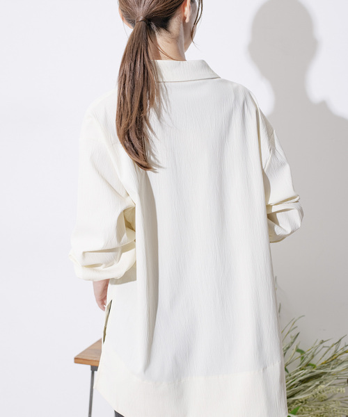chiro＊即購入歓迎 JAYRO ブラウス シャツ スキッパーVネックシャツブラウス