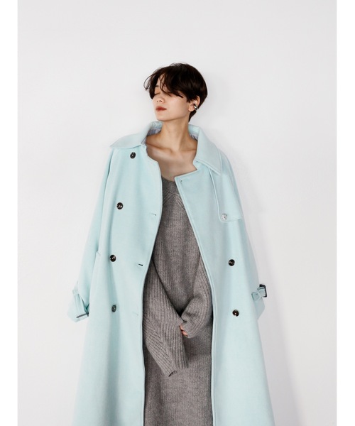 Re made in tokyo japan パディング チェスターコート M WRAP COAT（チェスターコート）｜RAINMAKER（レインメーカー）の