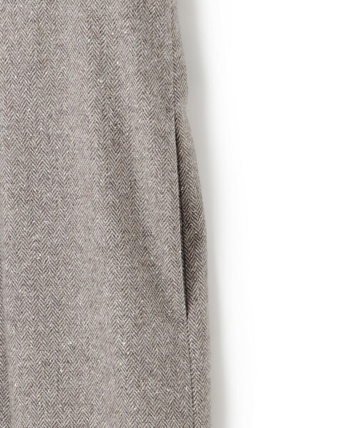 23区（ニジュウサンク） ワンピース シルクネップヘリンボーン