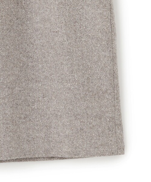 23区（ニジュウサンク） ワンピース シルクネップヘリンボーン