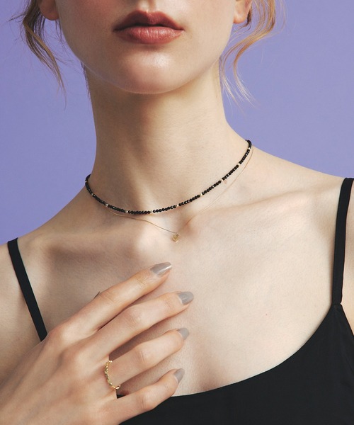 ネックレス 「les bon bon」coeur necklace BOB556 レディースの画像