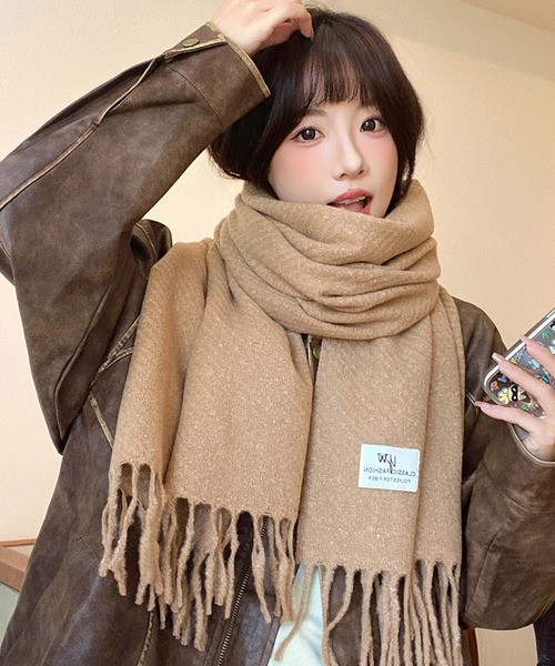 Bifrost（ビフレスト） マフラー ストール フリンジ大判マフラー