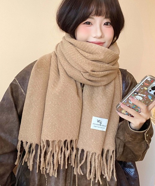 Bifrost（ビフレスト） マフラー ストール フリンジ大判マフラー