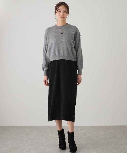 JAYRO ニット　ワンピース JAYRO ワンピース ニット重ねワンピース : ZOZOTOWN Yahoo!店
