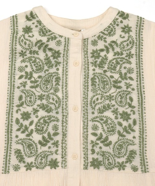 チチカカ（TITICACA） ワンピース Rico クレープペイズリー刺繍