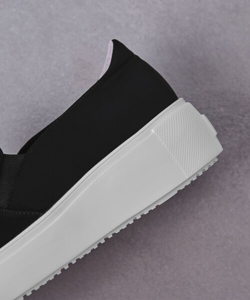 UNITED ARROWS スリッポン サテン ビジュースリッポン