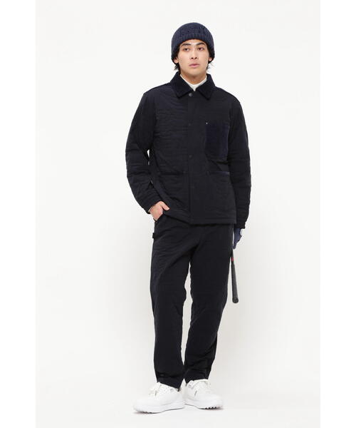 PEARLY GATES中綿キルティングパンツ PEARLY GATES パンツ 「PEARLY GATES」ロゴキルティング Pe